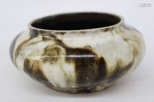 18th.C Chinese Glazed Pottery Washer