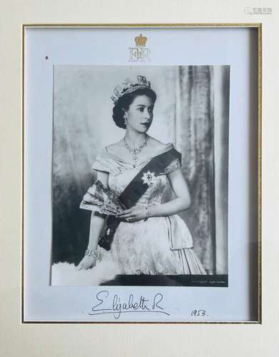 Signed Photo of Queen Elizabeth II