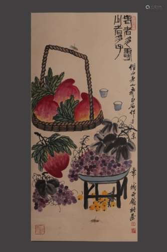 Chinese Ink Color Painting