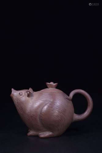 Chinese Zisha Teapot,Mark