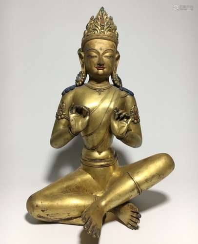 Chinese Bronze Buddha