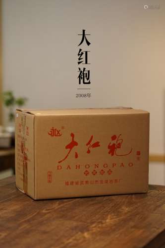 2008年  武夷大红袍（岩茶） 20g×80盒