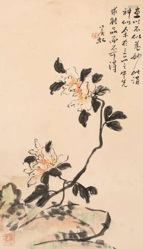 黄宾虹   花卉Huang Binhong Flowers