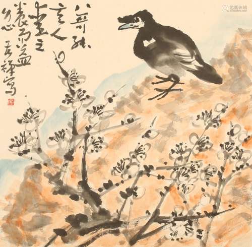 许麟庐   花鸟Xulinlu Flowers and Birds