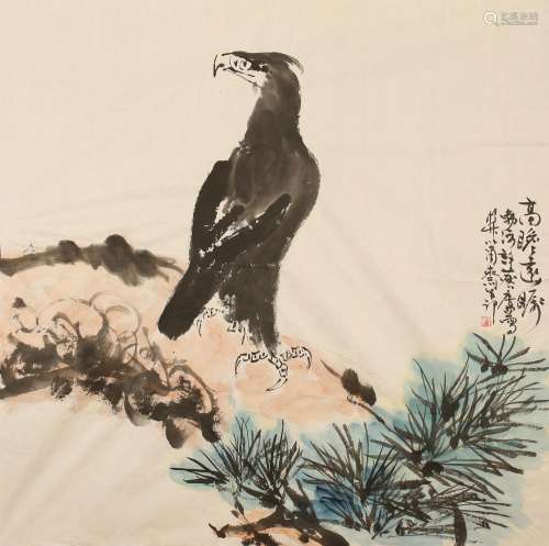 许麟庐   鹰Xu Linlu Eagle