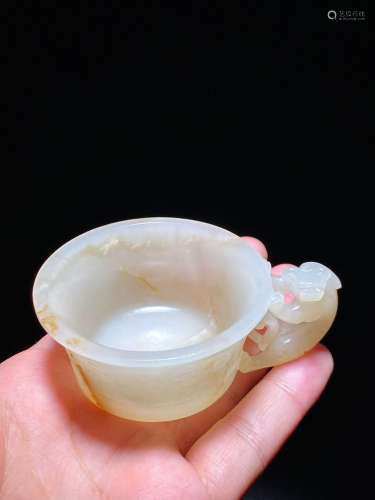 Minghetian Jade Seed Jade Cup