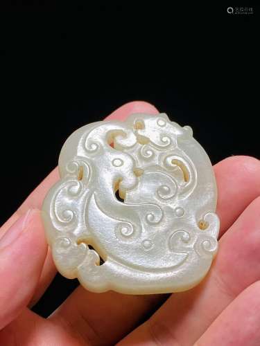 Hetian Jade Pei in the Mid Qing Dynasty