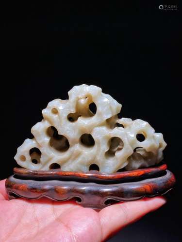 Hetian Jade Seed and Shanzi in the Mid Qing Dynasty