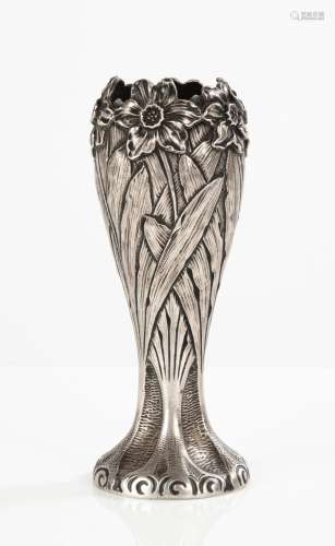 Shiebler Sterling Art Nouveau Vase