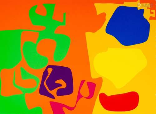 Patrick Heron (British, 1920-1999) "Jan 1973 : 10"