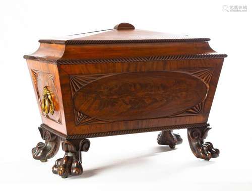 Regency Mahogany Cellarette