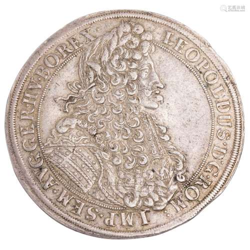 RDR Habsbourg - Thaler 1705, Léopold I "FN", maîtr...