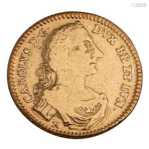 Braunschweig-Lüneburg - Wolfenbüttel - 5 Thaler 1750/ EK M, ...