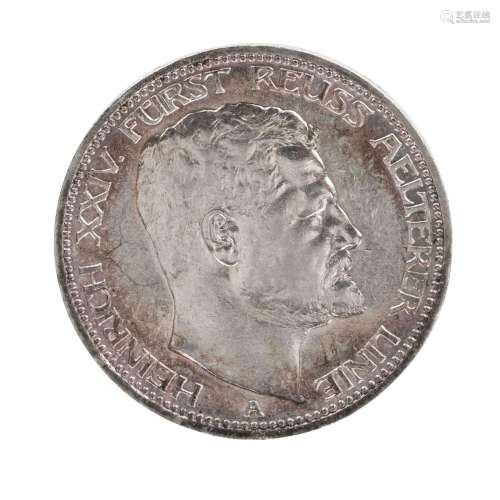 Empire allemand /ARGENT - Reuss ligne aînée, Henri XXIV, Jae...