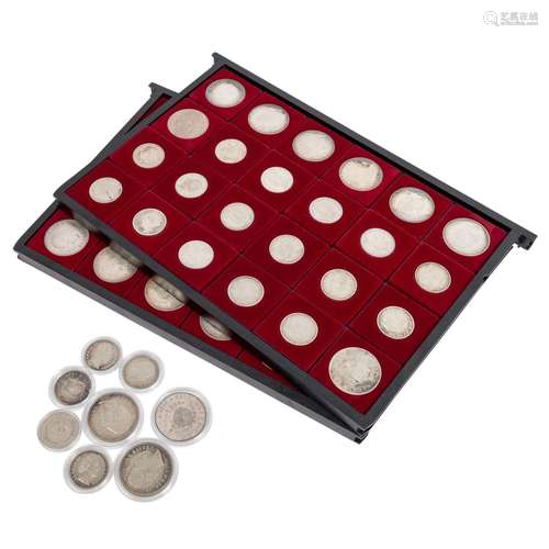 Coffret Empire allemand /ARGENT - Bavière avec 53 pièces (Ja...