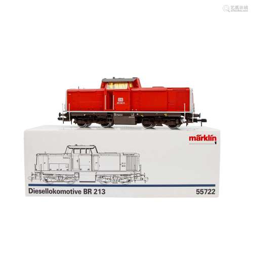 MÄRKLIN Locomotive diesel '55722', échelle 1, locomo...