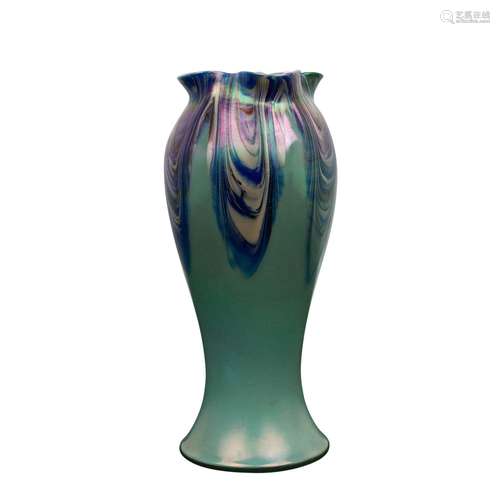 LOETZ WITWE, ZIERVASE, 1900-1905, Corps en forme de balustre...