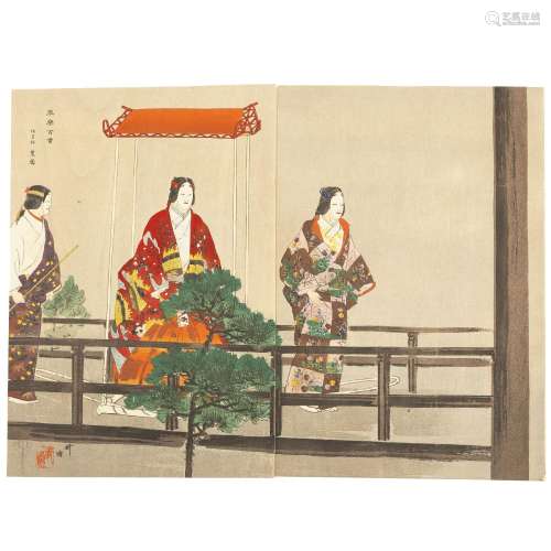 TSUKIOKA KOGYO (1869-1927) - 'Beauty of silence'