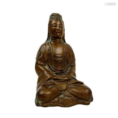 Bronze de Guanyin. VIETNAM, vers 1900. Le bodhisattva de la ...