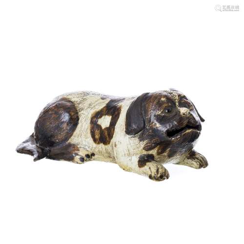 Chinese ceramic dog, Jiaqing