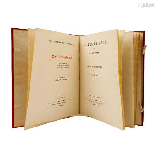 GILLES DE RAIS de J.-K. Huysmans, avec lithographies origina...