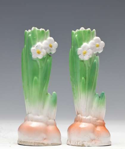 BEFORE THE CULTURAL REVOLUTION, CHINA, ORCHID VASES