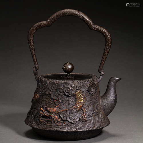 JAPANESE IRON KETTLE