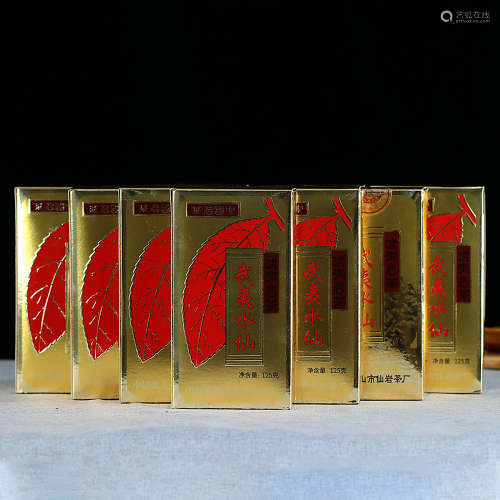 1998 1998年武夷山市仙岩茶厂金壶牌——特级武夷水仙十盒