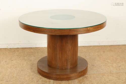 Wotelnoten Art Deco ronde salontafel met