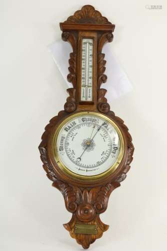 Eiken houten barometer, Engeland