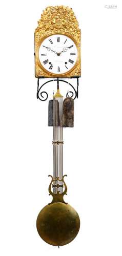 French Comtoise clock