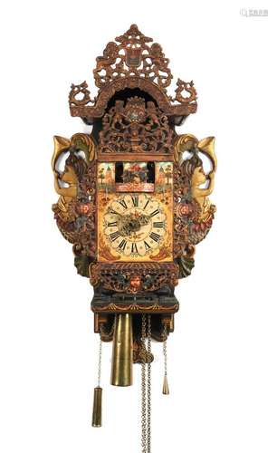 Frisian chair clock