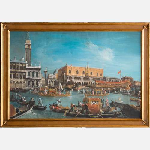 Giovanni Antonio Canal called  Canaletto ( 1697-1768 ) - fol...