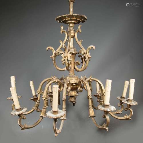 Austrian Biedermeier Chandelier