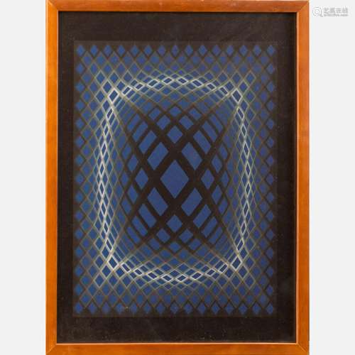 Victor Vasarely  (1906-1997) graphic