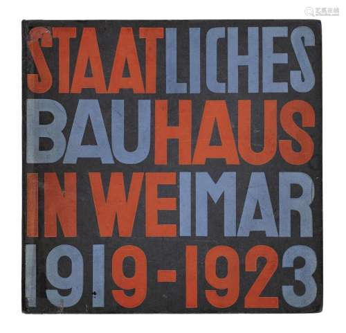 Staatliches Bauhaus Weimar 1919-1923. Hg. vom Staa…