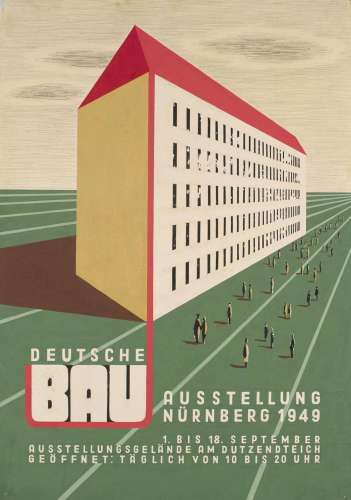 Wolf, Herbert Deutsche Bau-Ausstellung Nürnberg 19…