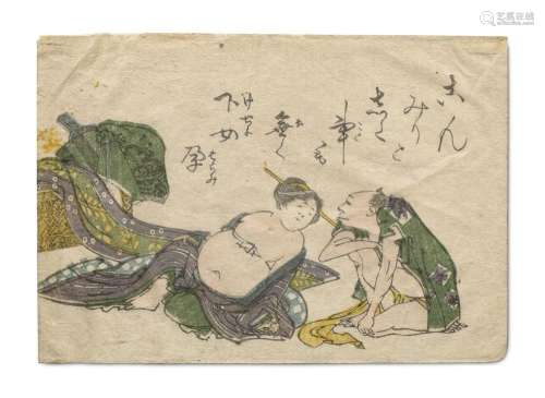 Hokusai, Katsushika Fünf Blätter wohl aus der Reih…