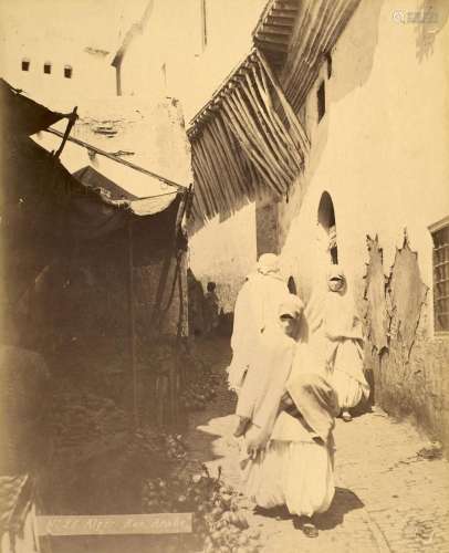 Algier 1904. Album mit 15 Original-Photographien. …