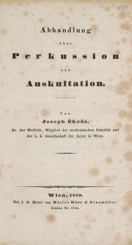 Skoda, Joseph Abhandlung über Perkussion und Ausku…