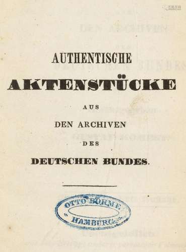 Kombst (Hrsg.), Gustaf Authentische Aktenstücke au…