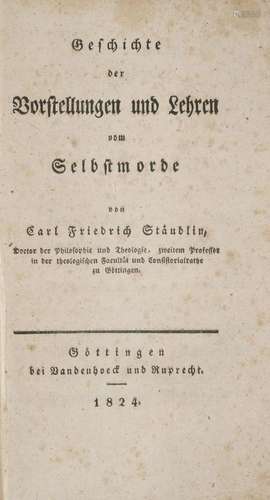 Stäudlin, Carl Friedrich Geschichte der Vorstellun…