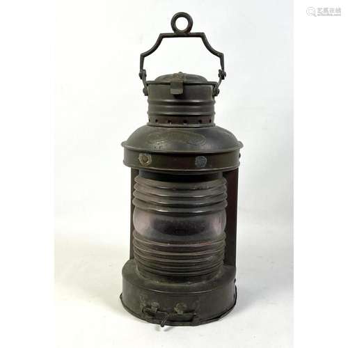 MASTHEAD OIL LANTERN. INDUSTRIAL.