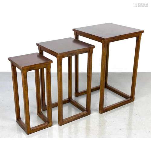 3PC NESTING SIDE TABLES.