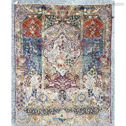 12 9 X 9 8 HANDMADE ORIENTAL CARPET RUG.