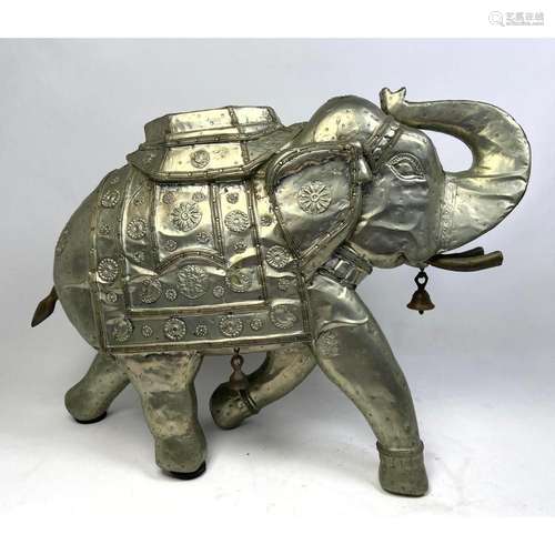 METAL CLAD ASIAN ELEPHANT.