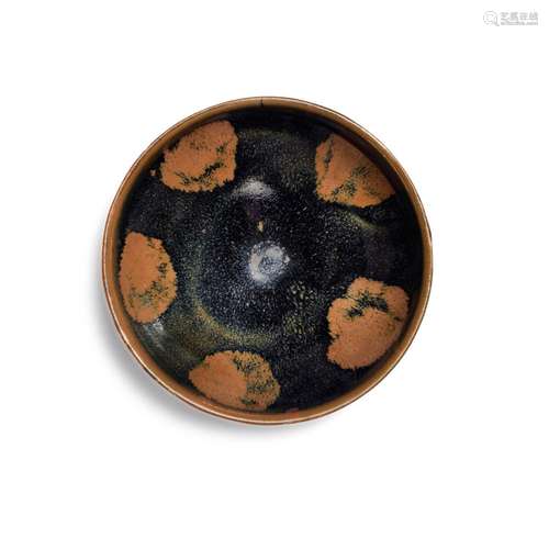 A black-glazed russet-splashed bowl, Northern Song / Jin dyn...