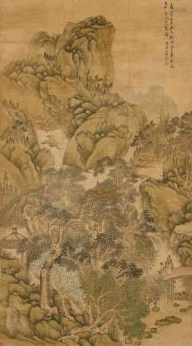 Wang Yei (19th Century) 汪嶧 (十九世紀) | Landscape after An...