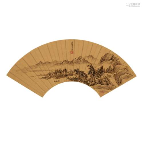Wang Hui 1632-1717 王翬 | Fisherman 山居漁叟