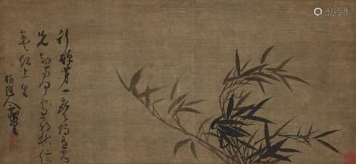 Attributed to Wu Zhen 吳鎮(款) | Ink Bamboo 墨竹